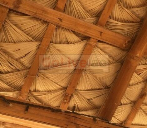 Natural thatch ceiling panels in UAE ( Natural thatch ceiling panels in Umm Suqeim Dubai )