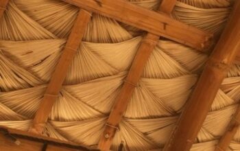 Natural thatch ceiling panels in UAE ( Natural thatch ceiling panels in Jebel Ali Dubai )