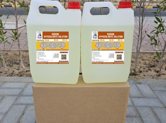 Sodium Hypochlorite Solution 6 % to 8 % – Cleaning and Sanitization Chemical Supplier in Dubai