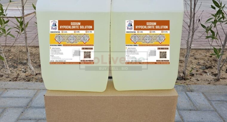 Best Fabric Bleach – Sodium Hypochlorite Solution – Laundry Grade Chemicals Supplier