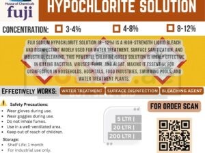 Sodium Hypochlorite Solution – Textile Grade Chemical Supplier in UAE