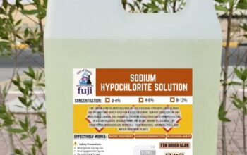 Sodium Hypochlorite Solution 6 % to 8 % – Cleaning and Sanitization Chemical Supplier in UAE