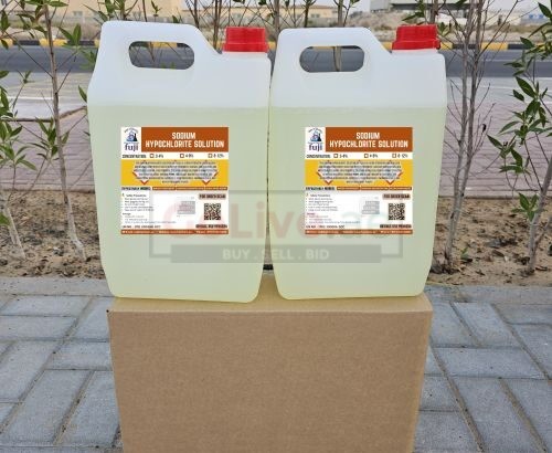 Sodium Hypochlorite Solution 6 % to 8 % – Cleaning and Sanitization Chemical Supplier in Saudi Arabia