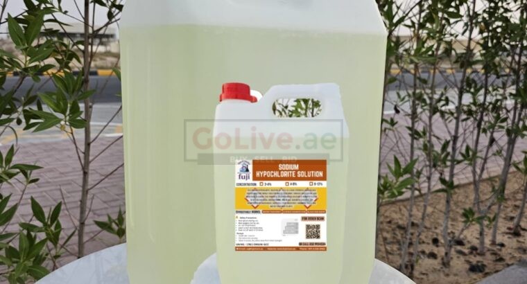 Sodium Hypochlorite Solution – Textile Grade Chemical Supplier in Saudi Arabia