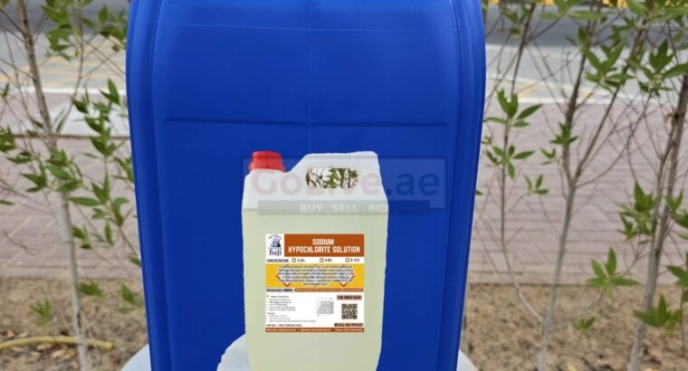 Sodium Hypochlorite Solution – Fabric Bleach – Laundry Grade Chemicals Supplier in Saudi Arabia
