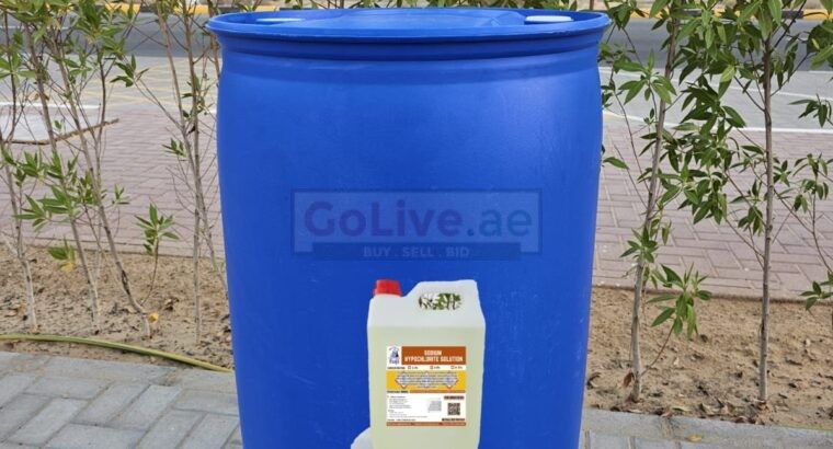 Sodium Hypochlorite Solution – Fabric Bleach – Laundry Grade Chemicals Supplier in Dubai