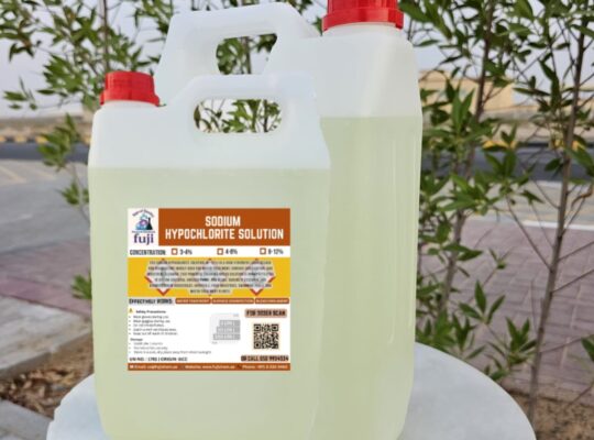 Sodium Hypochlorite Solution 6 % to 8 % – Cleaning and Sanitization Chemical Supplier in Qatar