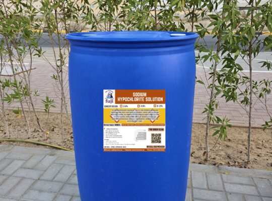 Sodium Hypochlorite Solution 6 % to 8 % – Cleaning and Sanitization Chemical Supplier in Al Ain