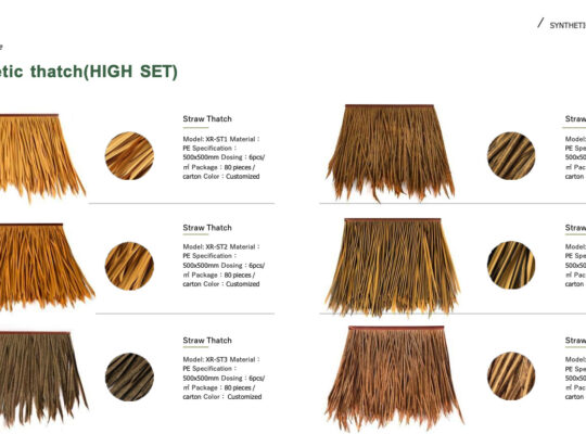 Natural thatch ceiling panels in UAE ( Natural thatch ceiling panels in Palm Jebel Ali Dubai )