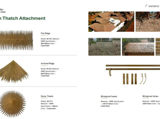 Natural thatch ceiling panels in UAE ( Natural thatch ceiling panels in Al Manara Dubai )