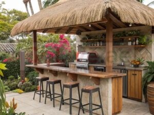 Natural thatch ceiling panels in UAE ( Natural thatch ceiling panels in Al Barsha Dubai )
