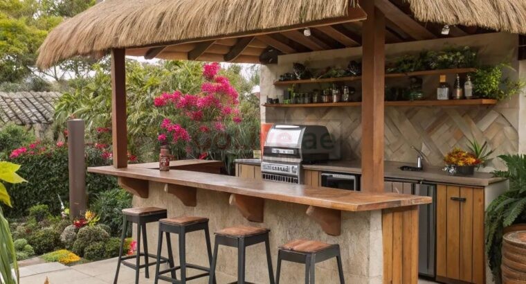 Natural thatch ceiling panels in UAE ( Natural thatch ceiling panels in Al Barsha Dubai )