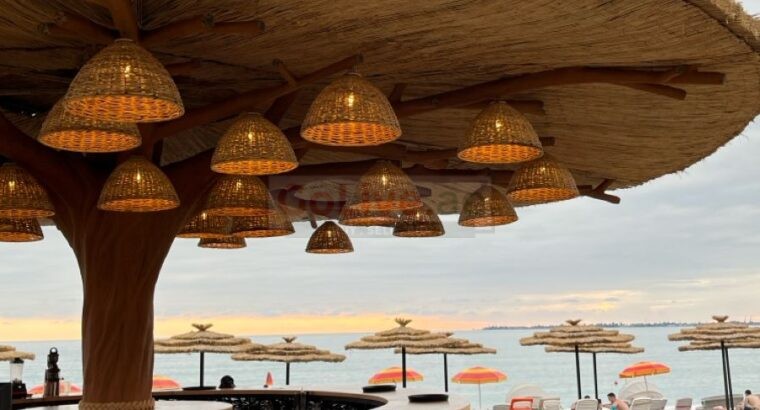 Natural thatch ceiling panels in UAE ( Natural thatch ceiling panels in Al Jaddaf Dubai )