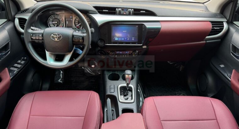 Rent Toyota Hilux Pickup Dubai | 4X4 4X2 Single Double Cabin Commercial Truck