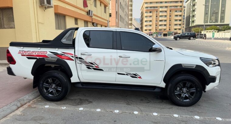 Rent Toyota Hilux Pickup Dubai | 4X4 4X2 Single Double Cabin Commercial Truck