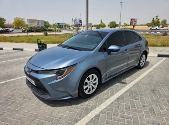 TOYOTA COROLLA 2021 LE, FULLY AUTOMATIC EXCELLENT CONDITION