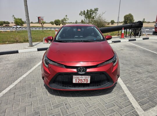 TOYOTA COROLLA 2021 LE, FULLY AUTOMATIC EXCELLENT CONDITION