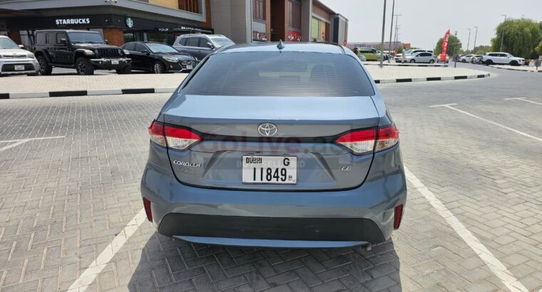 TOYOTA COROLLA 2021 LE, FULLY AUTOMATIC EXCELLENT CONDITION