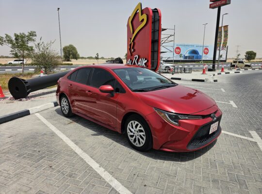 TOYOTA COROLLA 2021 LE, FULLY AUTOMATIC EXCELLENT CONDITION