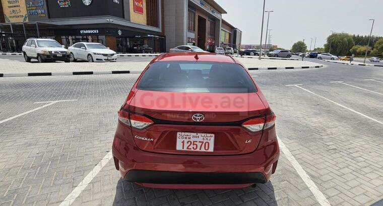 TOYOTA COROLLA 2021 LE, FULLY AUTOMATIC EXCELLENT CONDITION