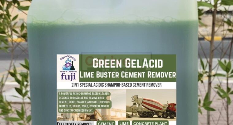 Professional Cement Cleaner for Construction Sites