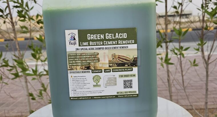 Remove Hardened Cement Easily – Fuji GelAcid