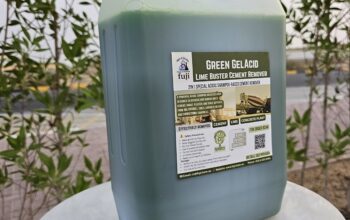 Safe Cement Remover for Ready Mix Equipment – ( Fuji Green GelAcid Cement Remover )