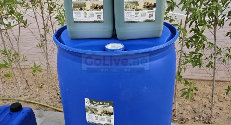 Powerful Gel Cement Remover for Trucks and Plants