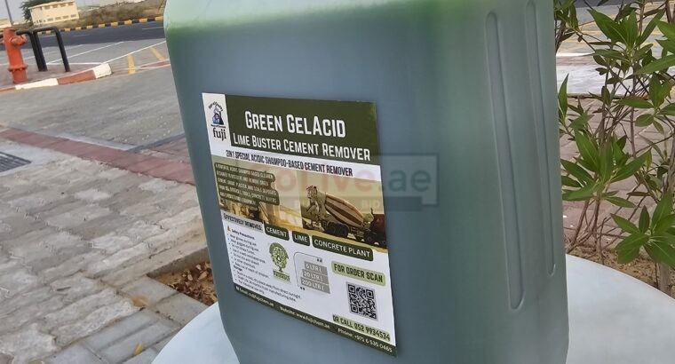 Remove Hardened Cement Easily – Fuji GelAcid