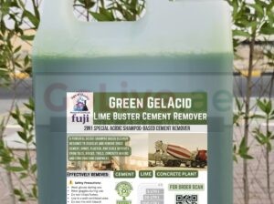Acid Shampoo Technology – 2-in-1 Cement Remover – ( Fuji Green GelAcid Cement Remover )