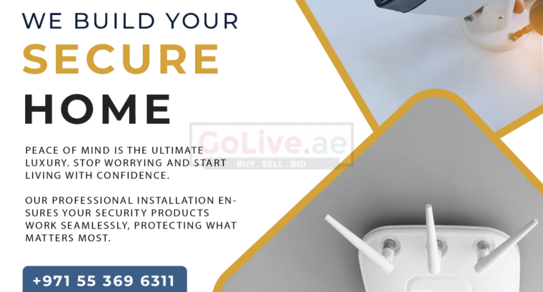 CCTV Installation Services Now Available in Dubai +971 55 369 6311