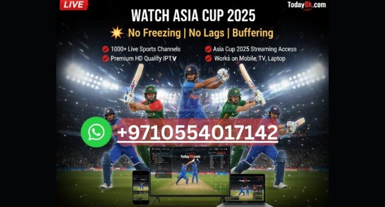 Watch Asia Cup 2025 Live in HD!