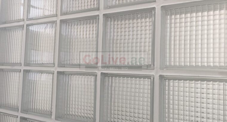 GLASS BLOCKS INSTALLER IN DUBAI 0561944353
