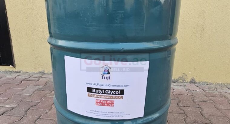 Butyl Glycol (2-Butoxyethanol) Supplier in UAE – High-Quality Industrial Solvent