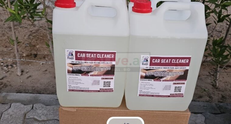 Car Upholstery and Interior Cleaner – Remove Dirt and Odors
