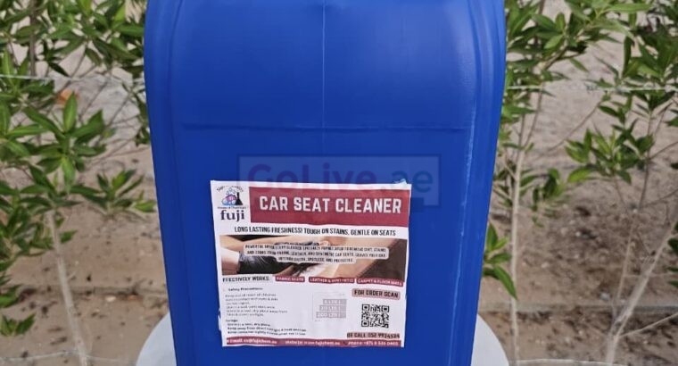 Car Seat Shampoo and Upholstery Cleaner – Shine and Protection in One