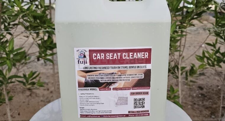 Car Upholstery and Interior Cleaner – Remove Dirt and Odors