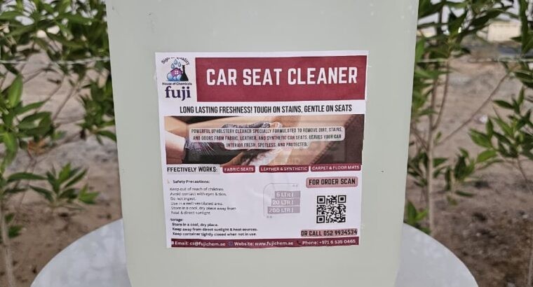 Best Fuji Car Seat Cleaner Spray – Removes Stains and Odors