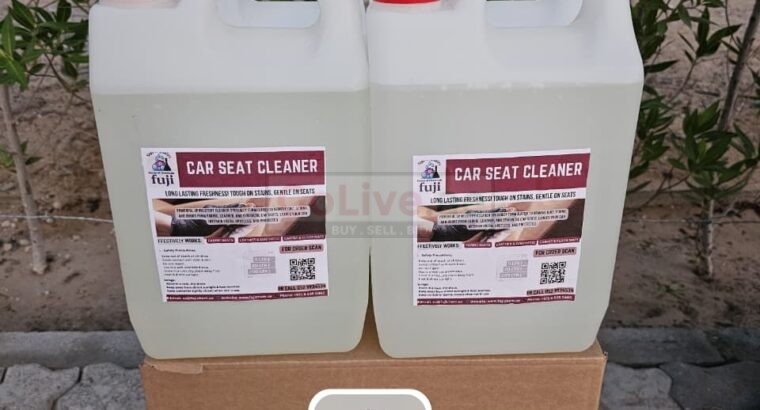 Car Seat Shampoo and Upholstery Cleaner – Shine and Protection in One