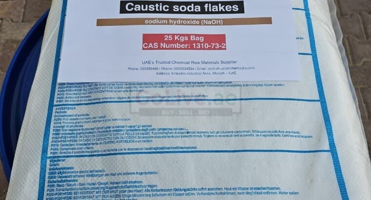 Caustic Soda Flakes 99% – Water Treatment and Cleaning Agent