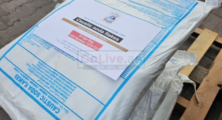 Buy Caustic Soda Flakes 99% for Industrial Cleaning UAE