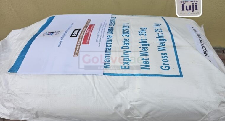 EDTA Tetrasodium Salt for Detergents and Cleaning Chemicals UAE
