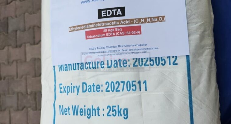 EDTA Na₄ for Water Softening and Metal Ion Removal UAE