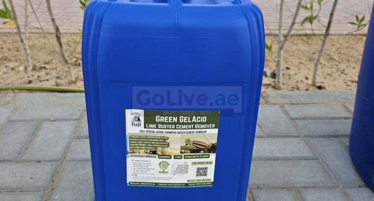 Best Green Gel Acid Cement Remover – Eco-Safe & Heavy Duty Cleaner