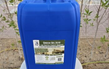 Industrial Green Gel Acid – Safe & Effective Surface Cleaner