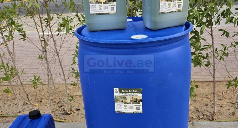 Green Gel Acid Cement Remover Supplier & Distributor in UAE.