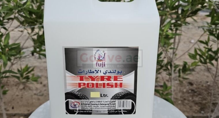 Best Tyre Polish in UAE – Deep Black Gloss and Protection