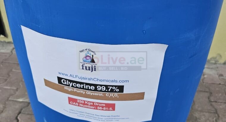 Food Grade and Pharma Grade Glycerine ( AlFujairahChemicals.com )