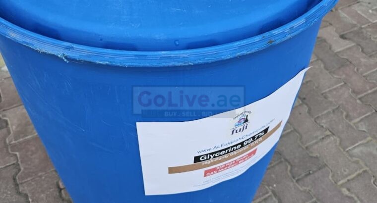 Affordable Glycerine Supplier in UAE – Drums, Barrels and IBC Tanks