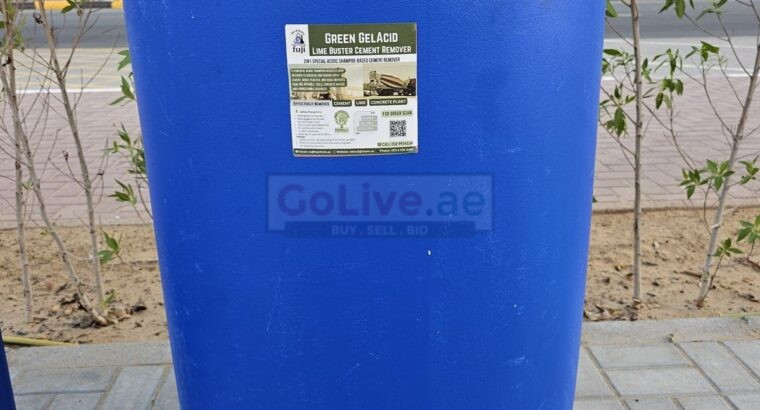 Premium Quality Green Gel Acid – Industrial & Commercial Use